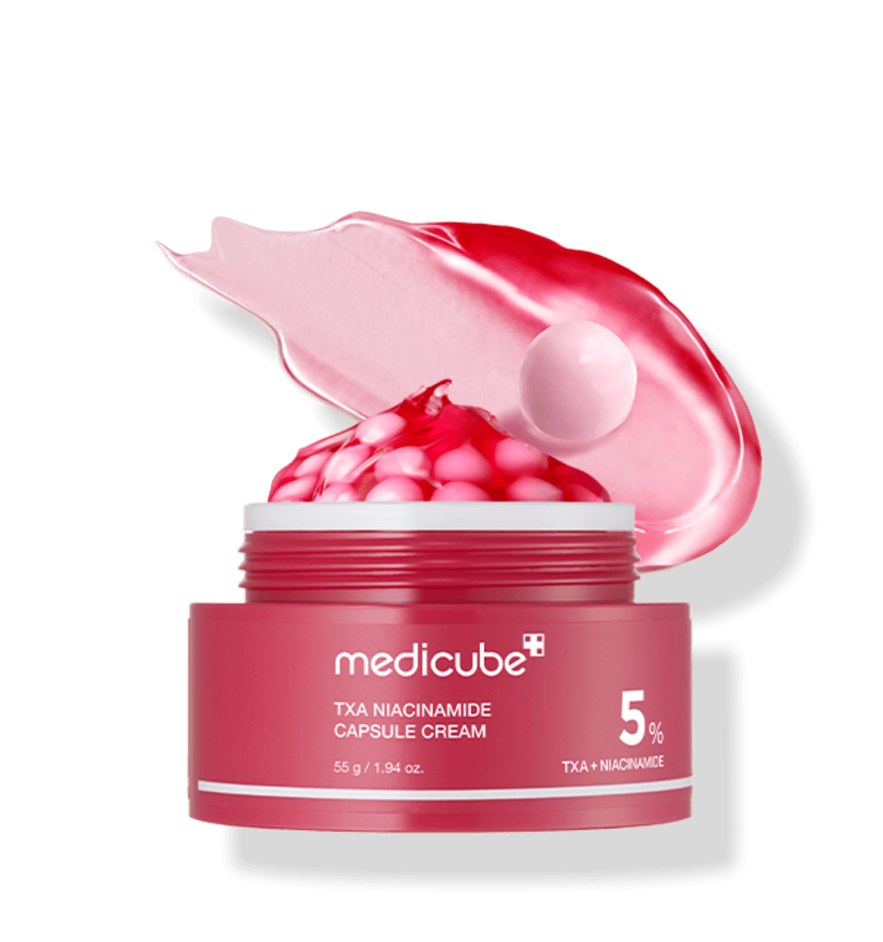Embalagem de Medicube TXA Niacinamide Capsule Cream 55g