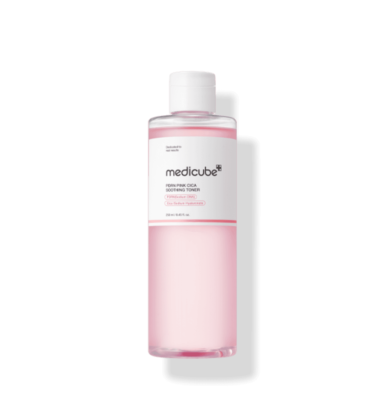 Embalagem de Medicube PDRN Pink Cica Soothing Toner 250ml