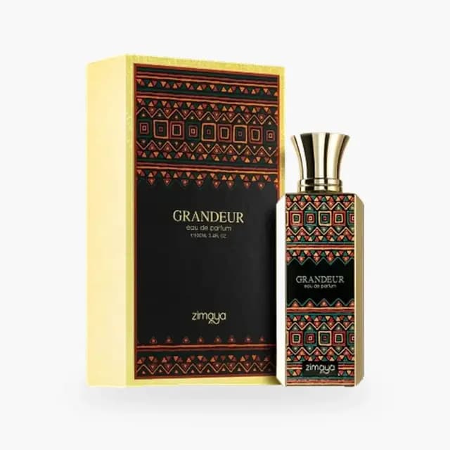 Embalagem de Zimaya Grandeur Eau de Parfum - Perfume Unissex