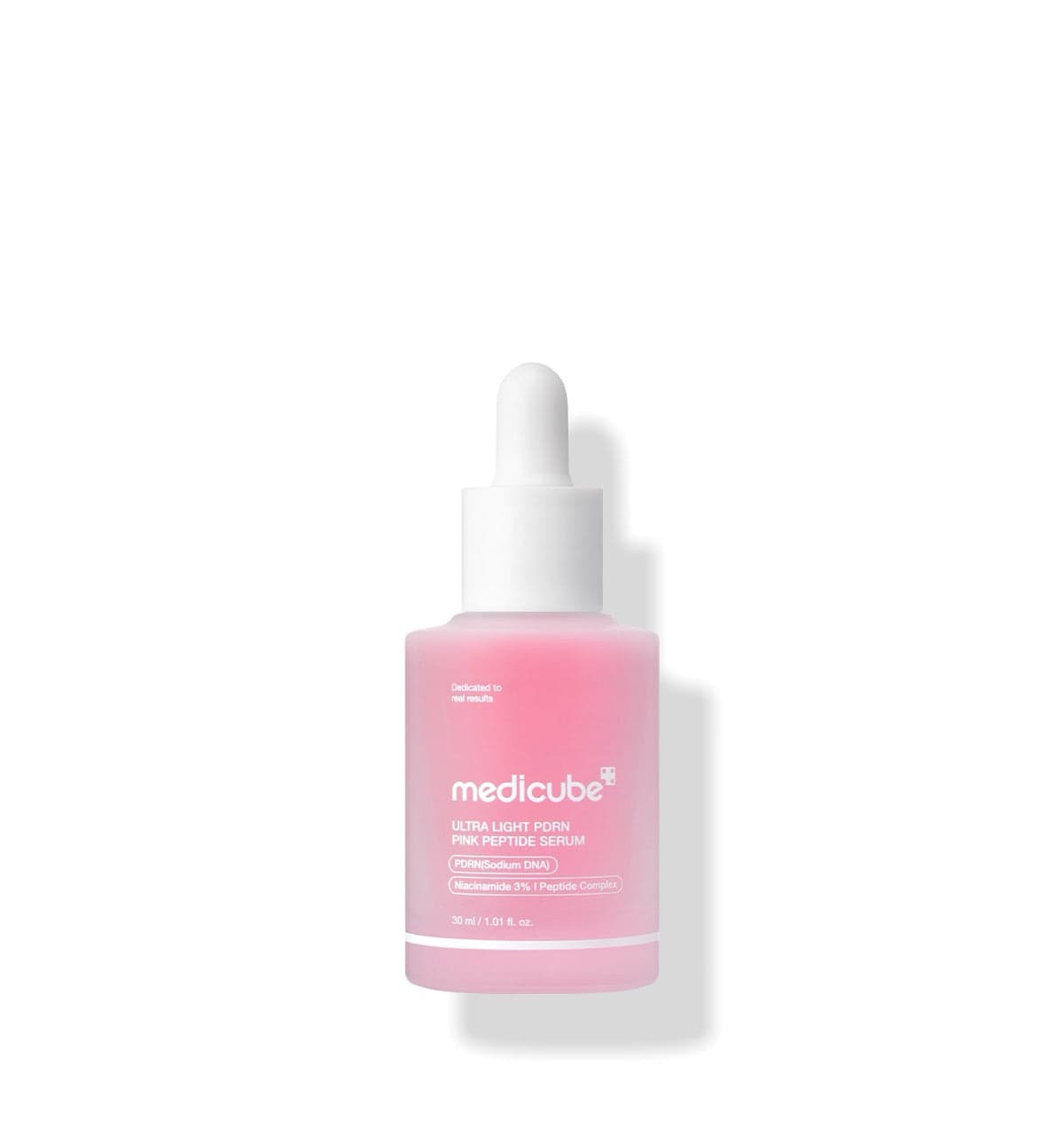 Embalagem de Medicube Ultra Light PDRN Pink Peptide Serum 30ml