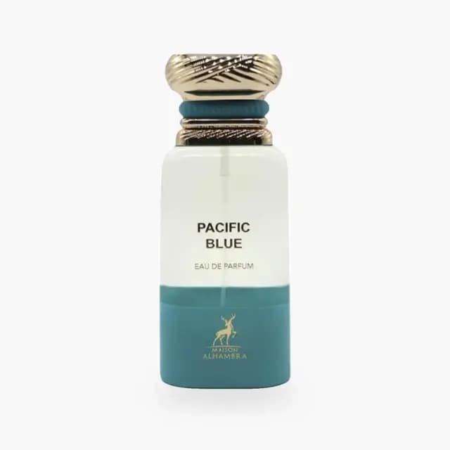 Embalagem de Maison Alhambra Pacific Blue Eau de Parfum - Perfume Unissex