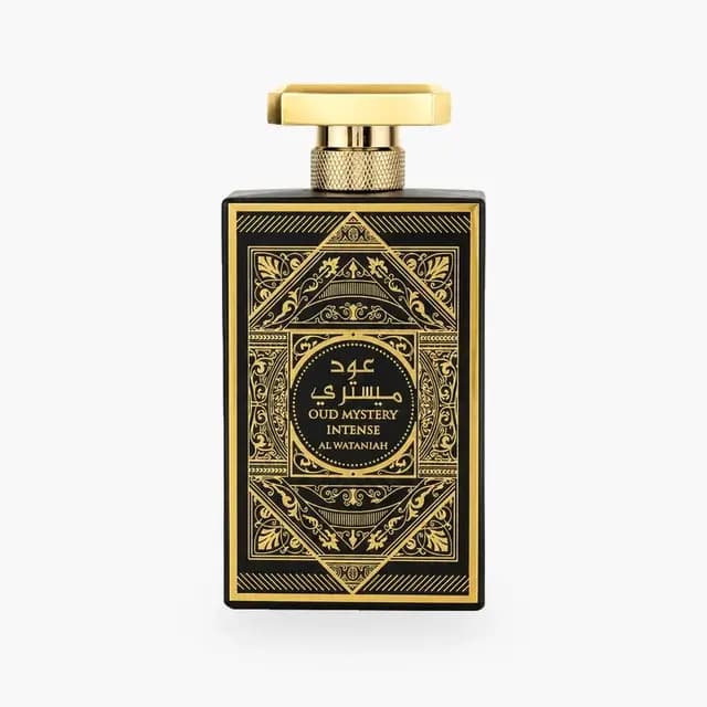 Embalagem de Al Wataniah Oud Mystery Intense Eau de Parfum - Perfume Unissex