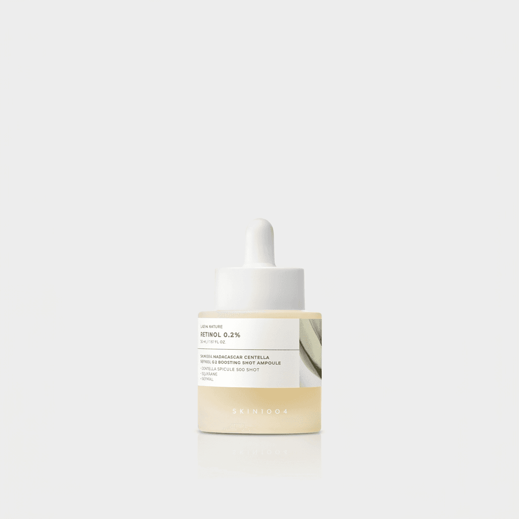 Embalagem de Ampola de Retinol 0,2% SKIN1004