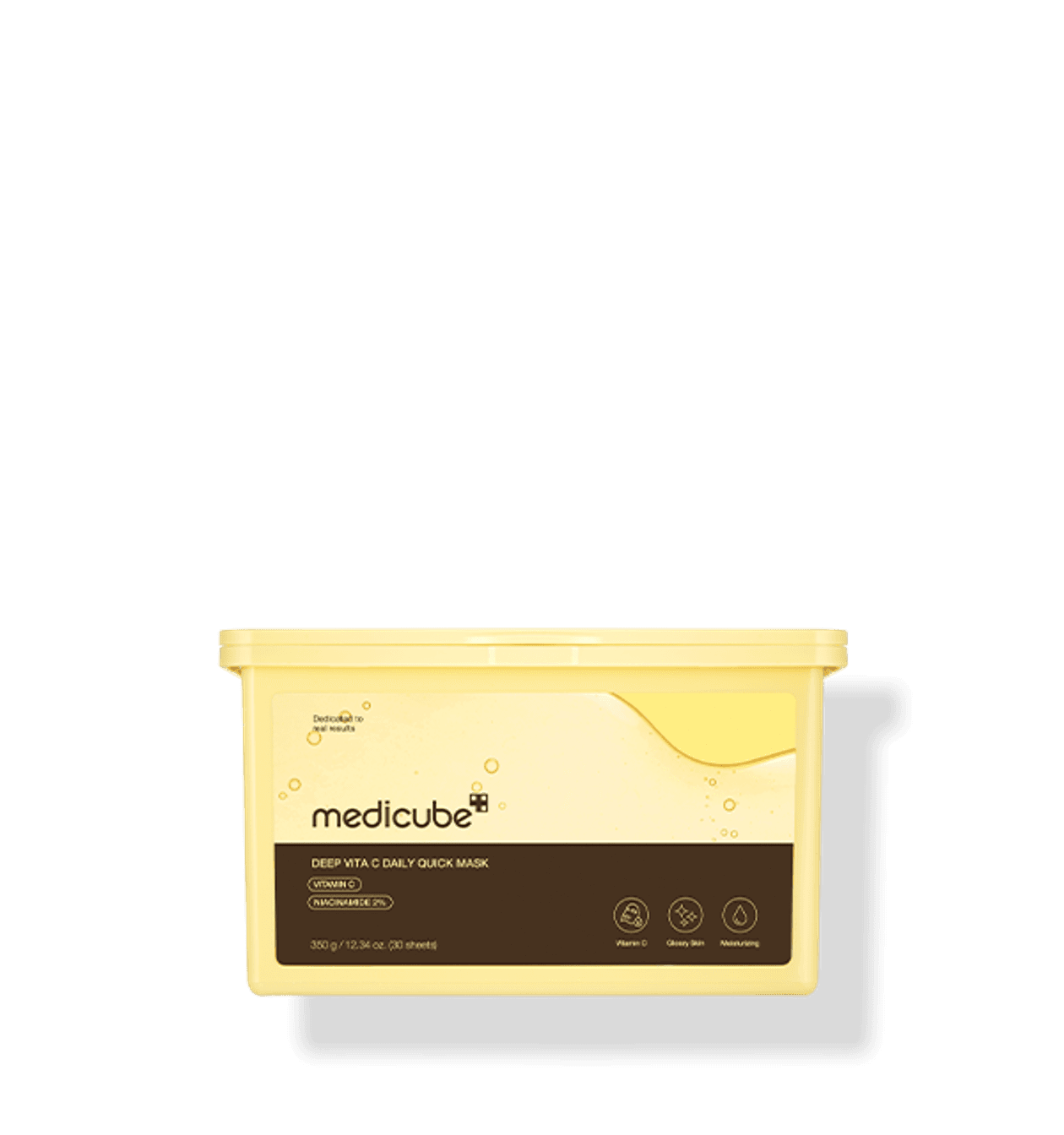 Embalagem de Medicube Deep Vita C Daily Quick Mask 350ml/30 Folhas