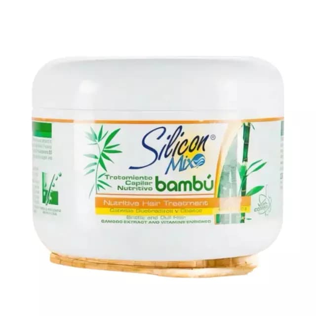 Embalagem de Máscara Silicon Mix Bambú Nutritivo de Tratamento Capilar