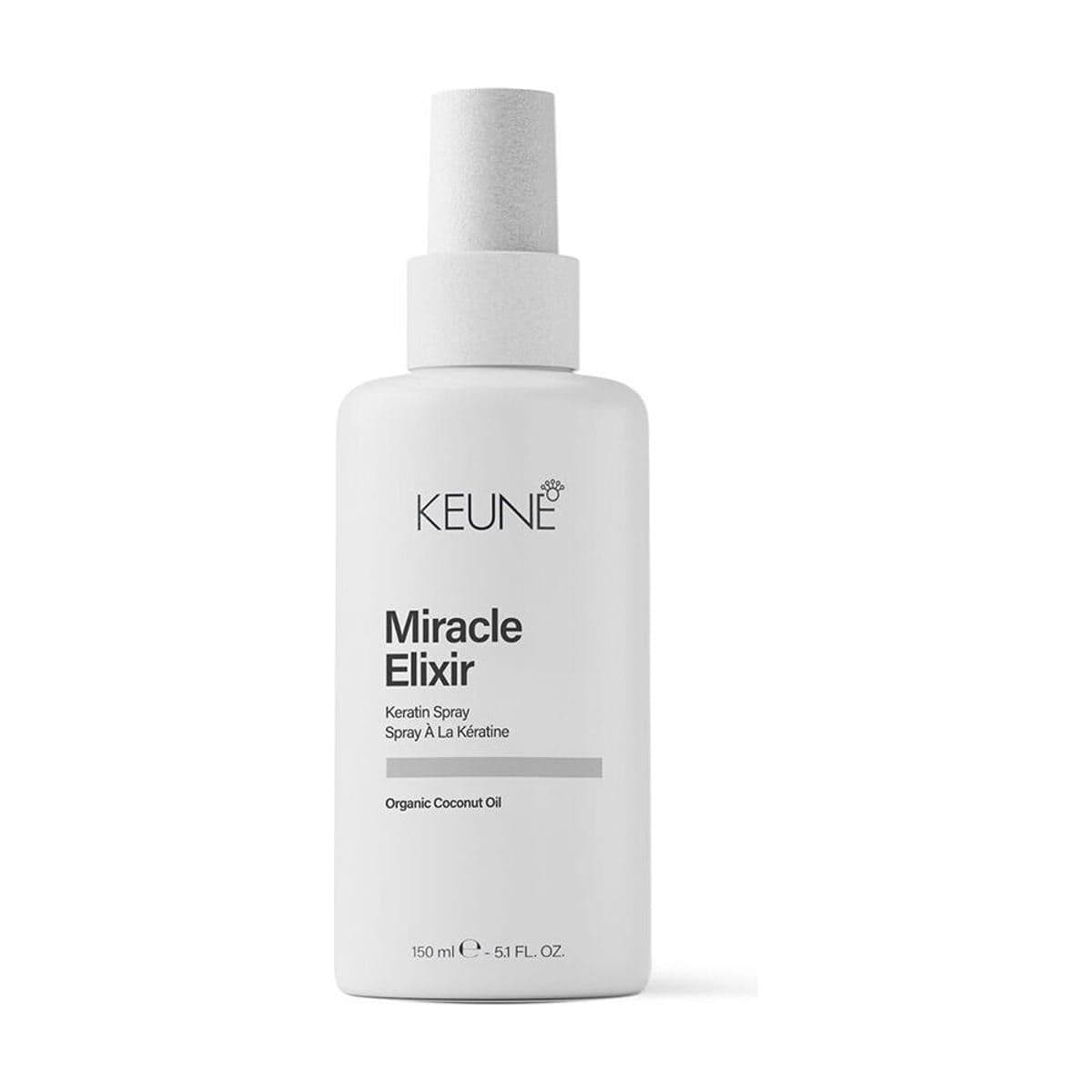 Embalagem de Spray Reconstrutor Keune Care Miracle Elixir