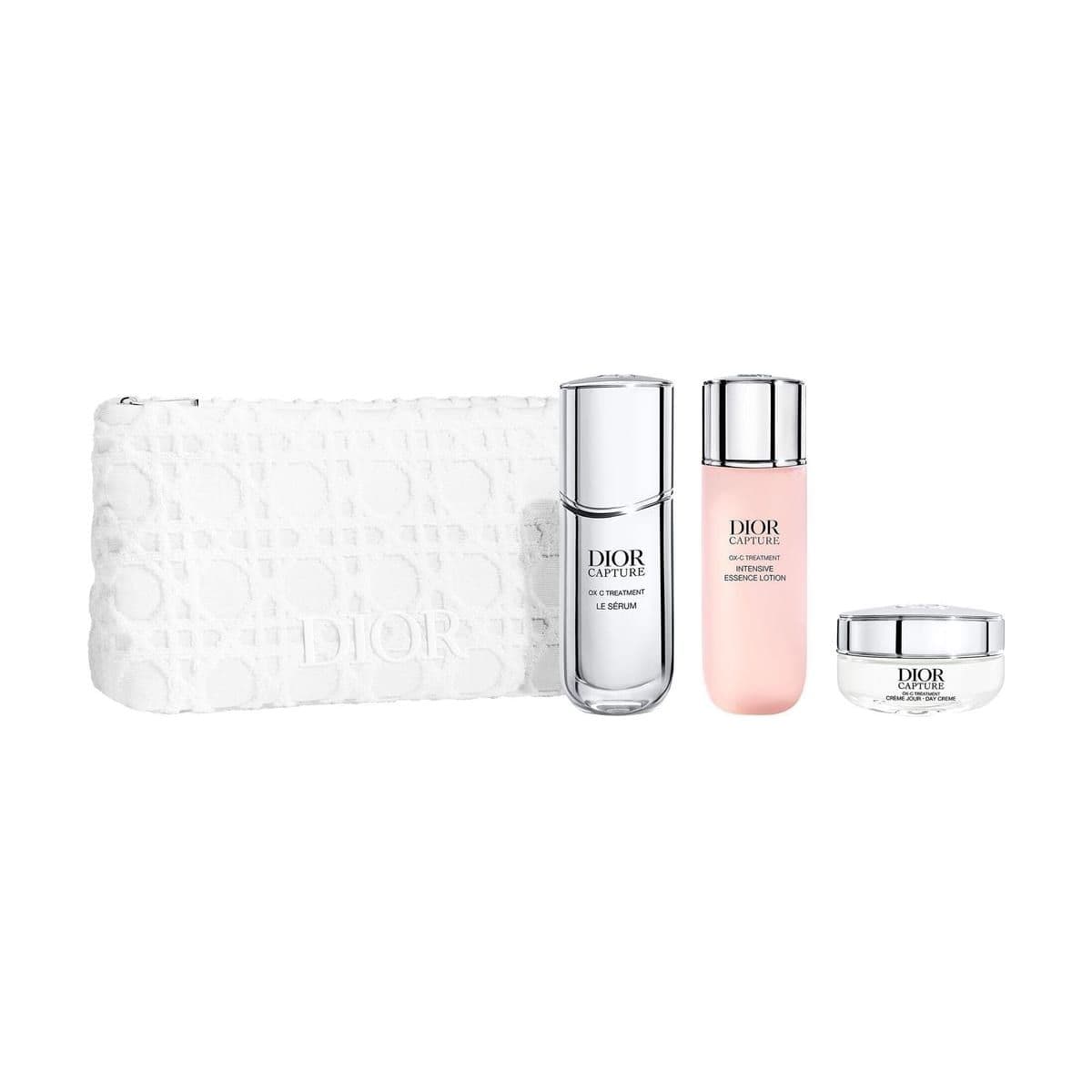 Embalagem de Kit de Skincare Dior Capture Ritual Care